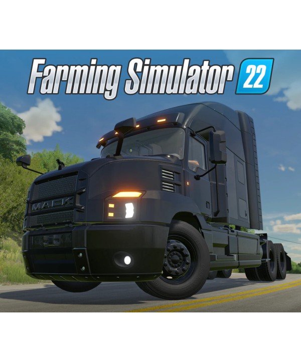 Farming Simulator 22 - Mack Trucks Black Anthem DLC PS4 PlayStation 4 Key EUROPE
